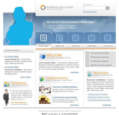 國外企業(yè)網(wǎng)站設(shè)計 圖片、網(wǎng)頁與整體設(shè)計的策略與實踐